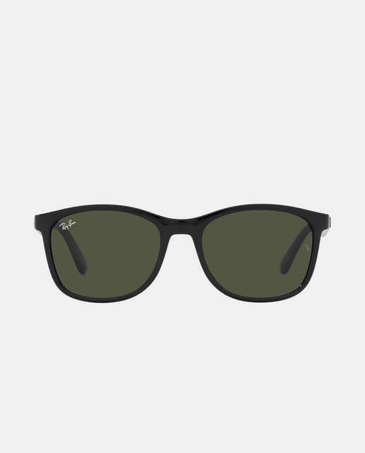 Imagen 0 de Gafas de sol unisex cuadradas en color negro