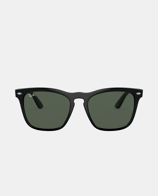 Imagen 0 de Gafas de sol unisex cuadradas en negro