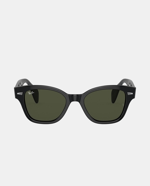 Imagen 0 de Gafas de sol unisex cuadradas en negro