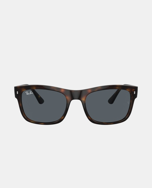 Imagen 0 de Gafas de sol unisex cuadradas en marrón oscuro