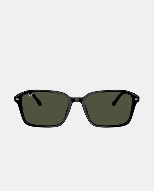 Imagen 0 de Gafas de sol unisex cuadradas en acetato en verde