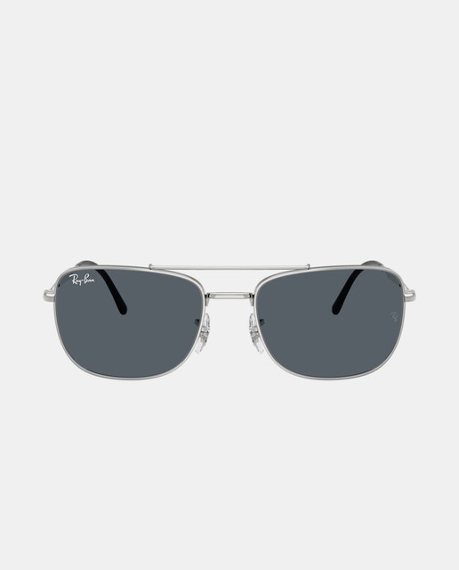 Imagen 0 de Gafa de sol de unisex rectangular metalica