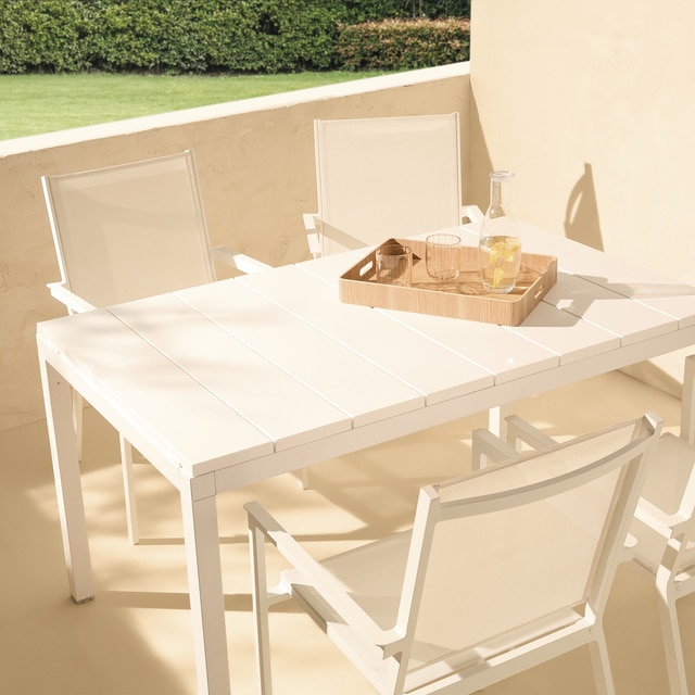 Imagem 0 de Coleção de jantar de jardim Mesa Rio e cadeirão Mikonos