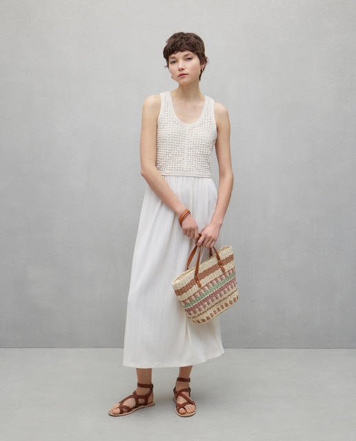 Imagem 0 de Vestido midi de alças