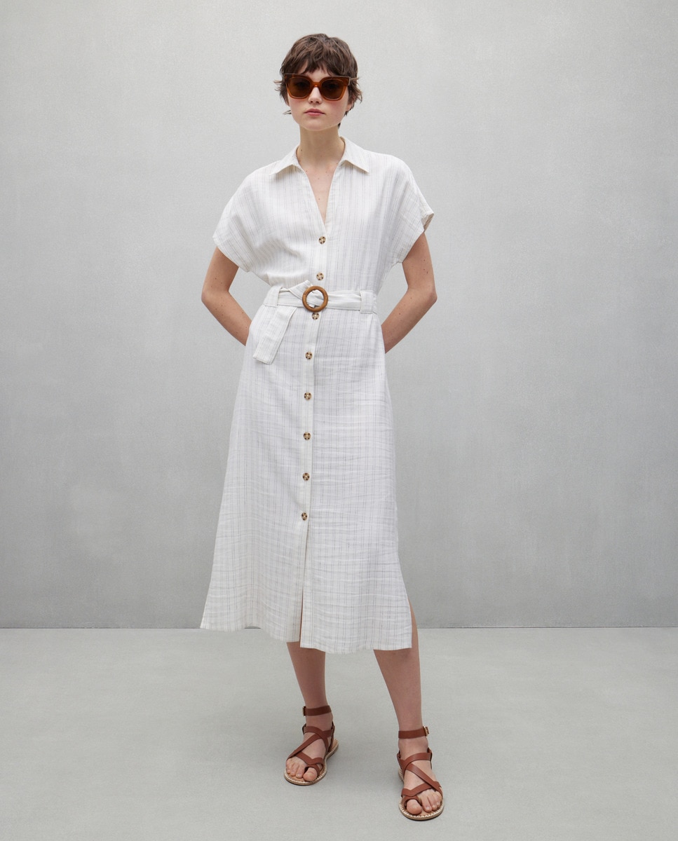 Vestido Largo Vestido Camisero Easy Wear Vestido Largo Camisero