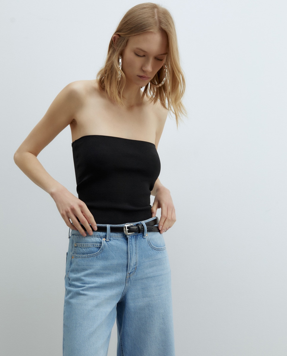 Jeans Culotte Azul-3