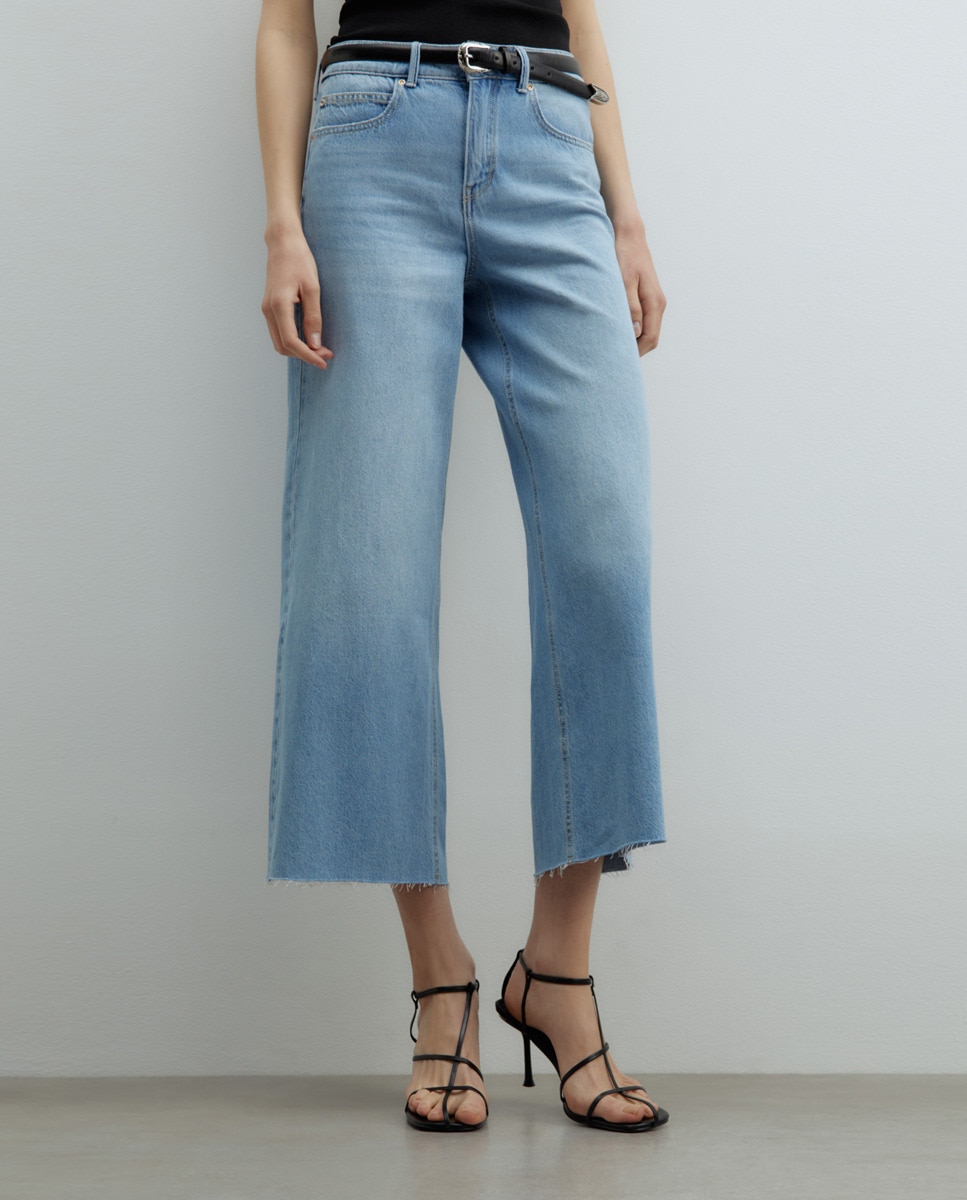 Jeans Culotte Azul-2