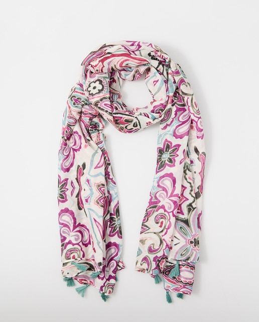 Imagem 0 de Écharpe Paisley com Borlas