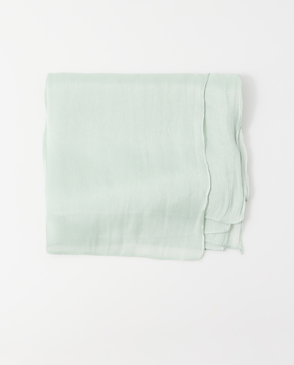 Écharpe Acetinada Verde-3