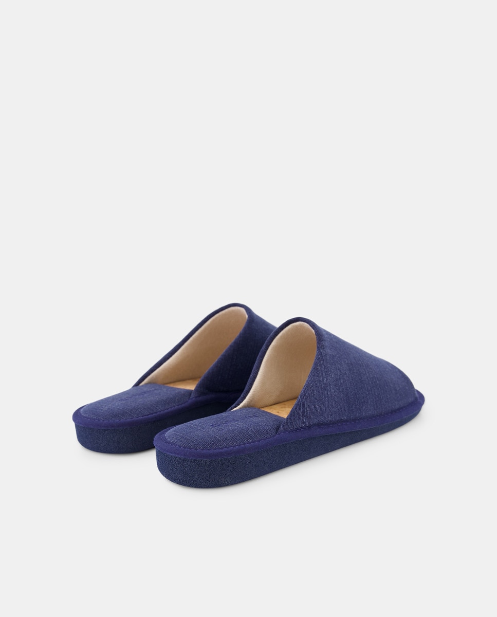 Pantufas 430 Azul Escuro-3