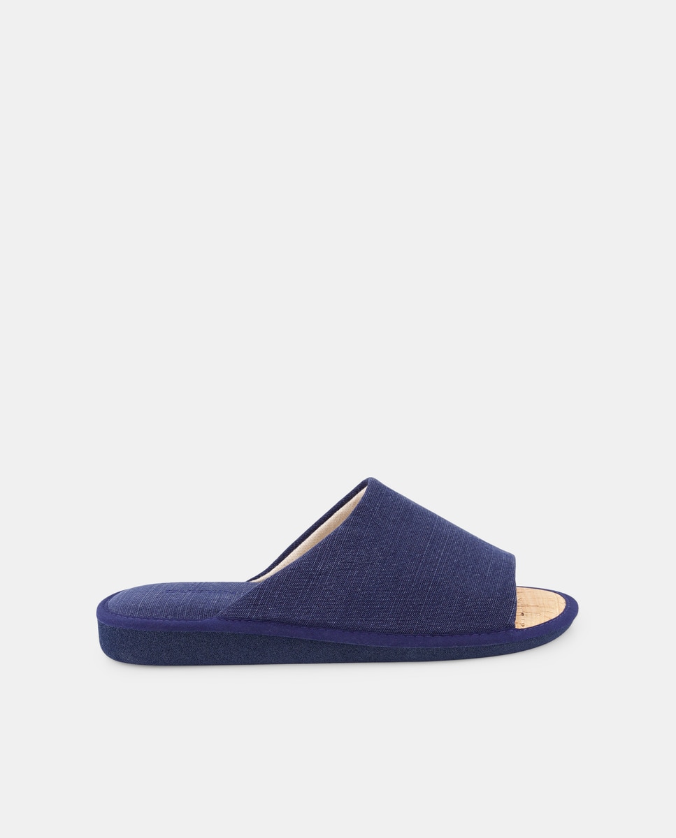 Pantufas 430 Azul Escuro-1