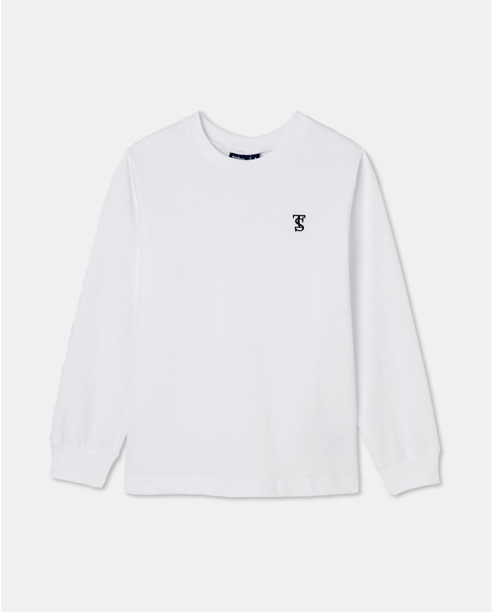 Camiseta manga larga de uniformes - Kids El Corte Inglés - Blanco Blanco-1