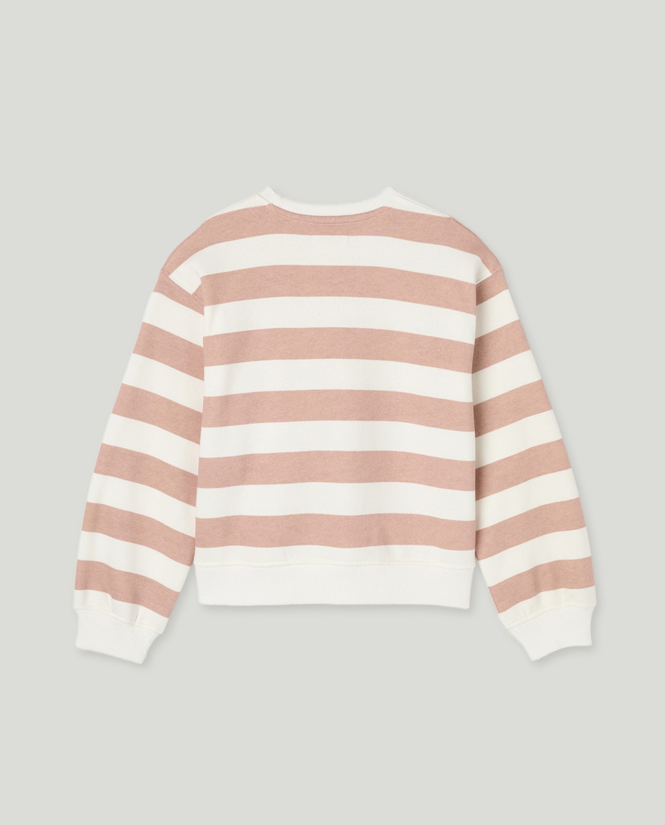 Sudadera niña basica cuello caja rayas · Unit · El Corte Inglés