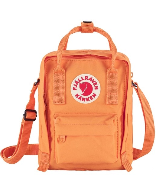 Imagem 0 de Mala a tiracolo mini unissexo Fjällräven Kanken Sling de vinil verde água