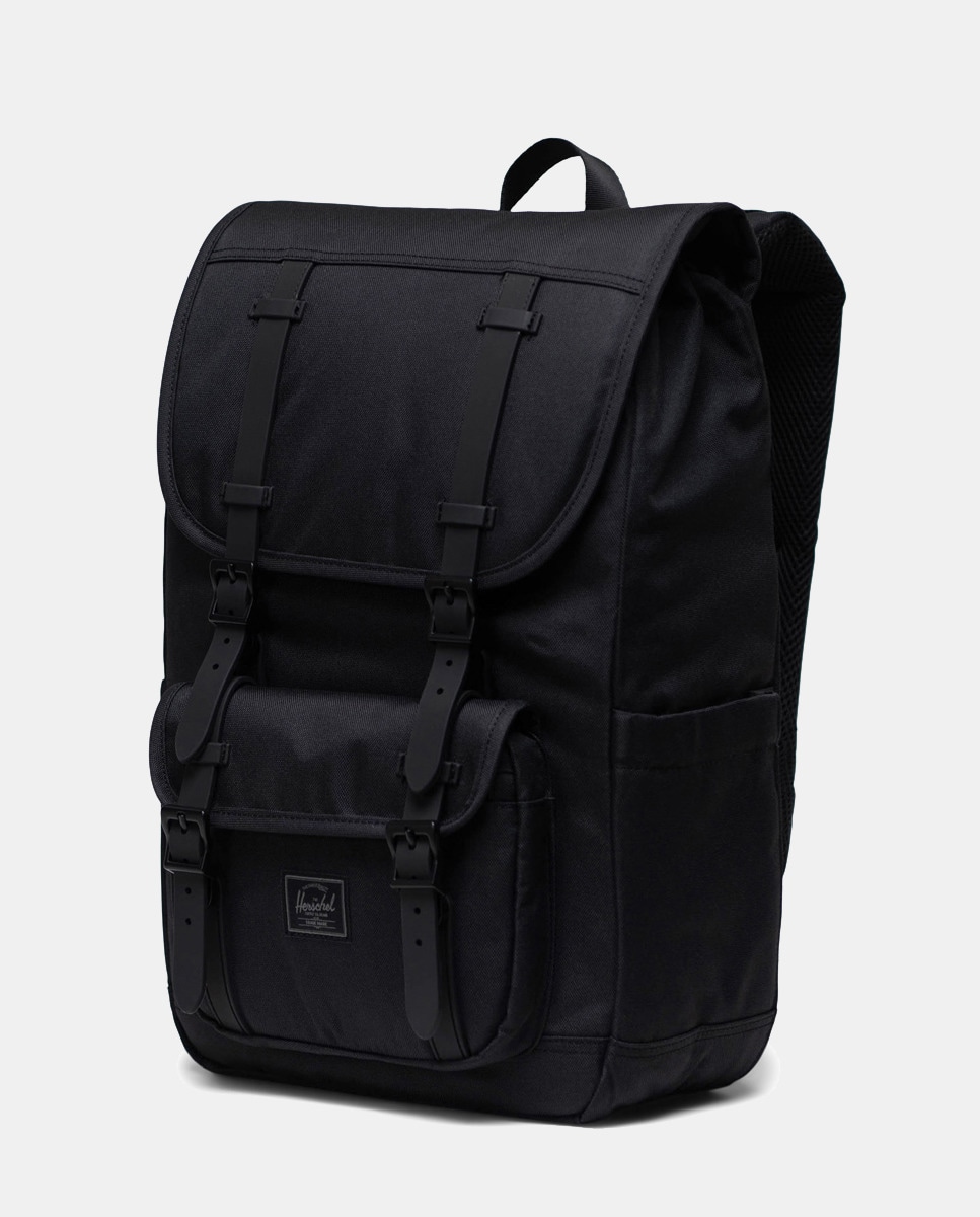 Mochila Little America Mid Backpack Supply - Preto Preto-3