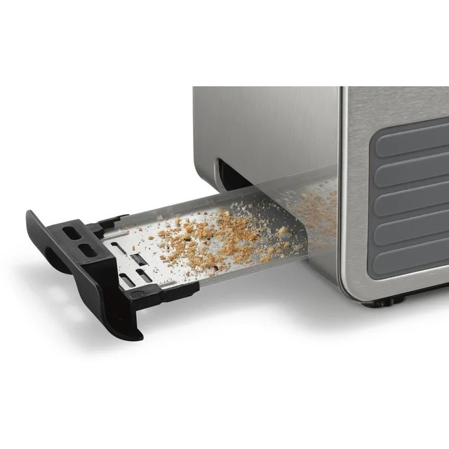 Torradeira Bosch Compacta Silicone line TAT7S25 de 1050 W com 2 Fendas Curtas - Inox Inox-4