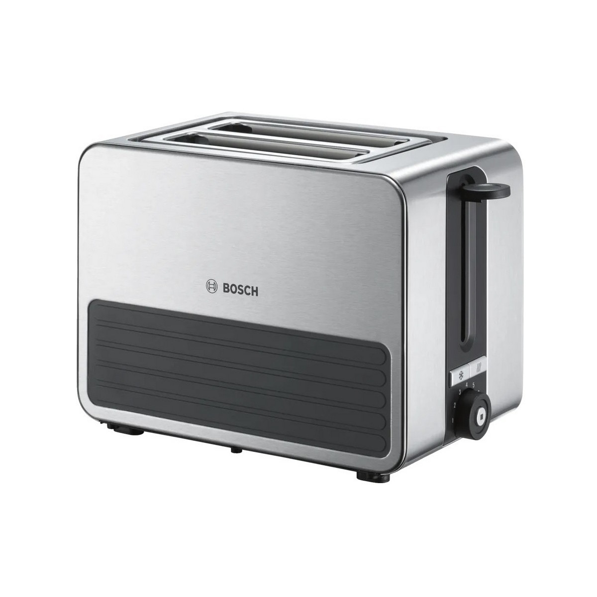 Torradeira Bosch Compacta Silicone line TAT7S25 de 1050 W com 2 Fendas Curtas - Inox Inox-1