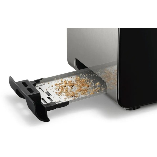 Torradeira Bosch Compacta Sky TAT7203 de 1050 W com 2 Fendas Curtas - Preto e Inox Preto / Inox-4