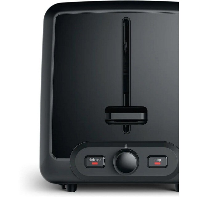 Torradeira Bosch Compacta DesignLine TAT4P424 de 970 W com 2 Fendas Curtas - Vermelho Vermelho/Inox-3