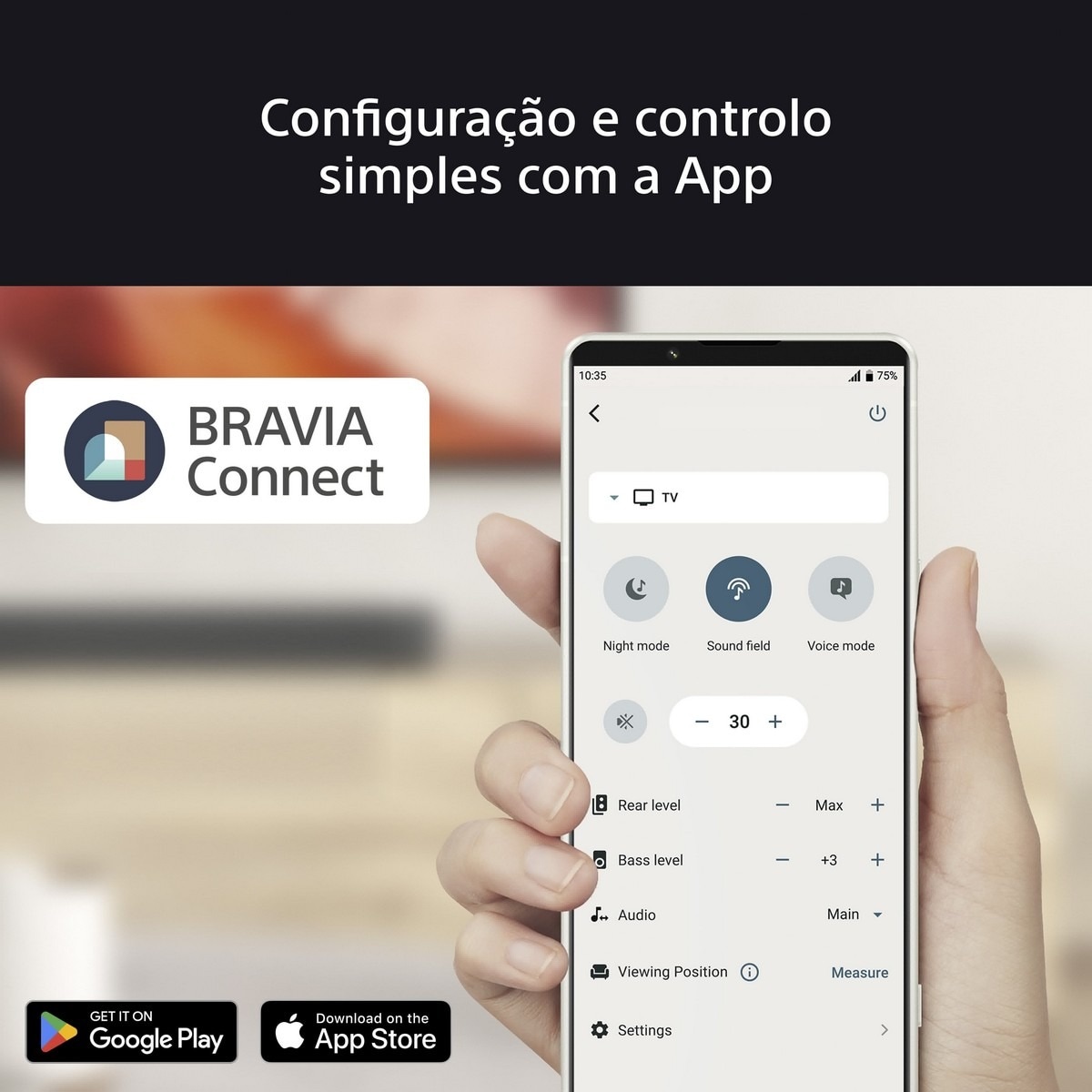 Barra de Som Sony BRAVIA Theatre Bar 6 Sony HT-B600 Preto-14