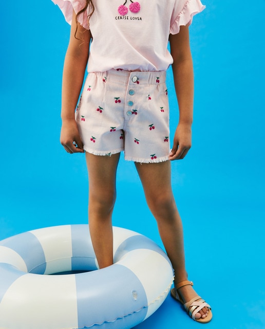 Imagem 0 de Calções de Ganga com Estampado