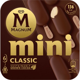 Olá Gelado Magnum Clássico Mini embalagem 330 ml