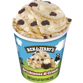 Ben & Jerry's Gelado Brookie Dough embalagem 465 ml
