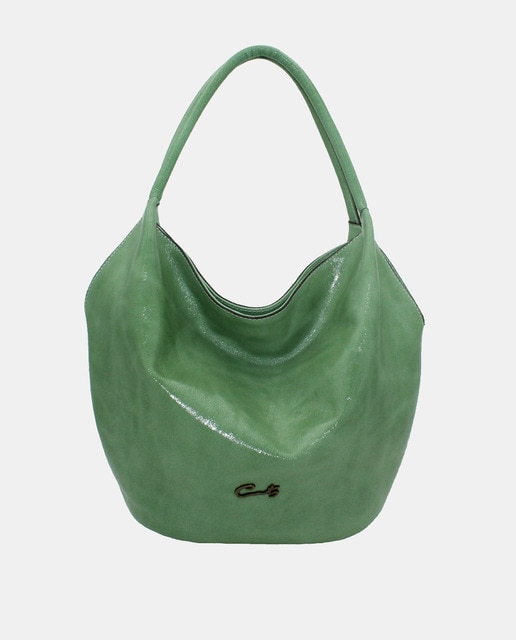 Imagem 0 de Mala Hobo Magnética em Pele