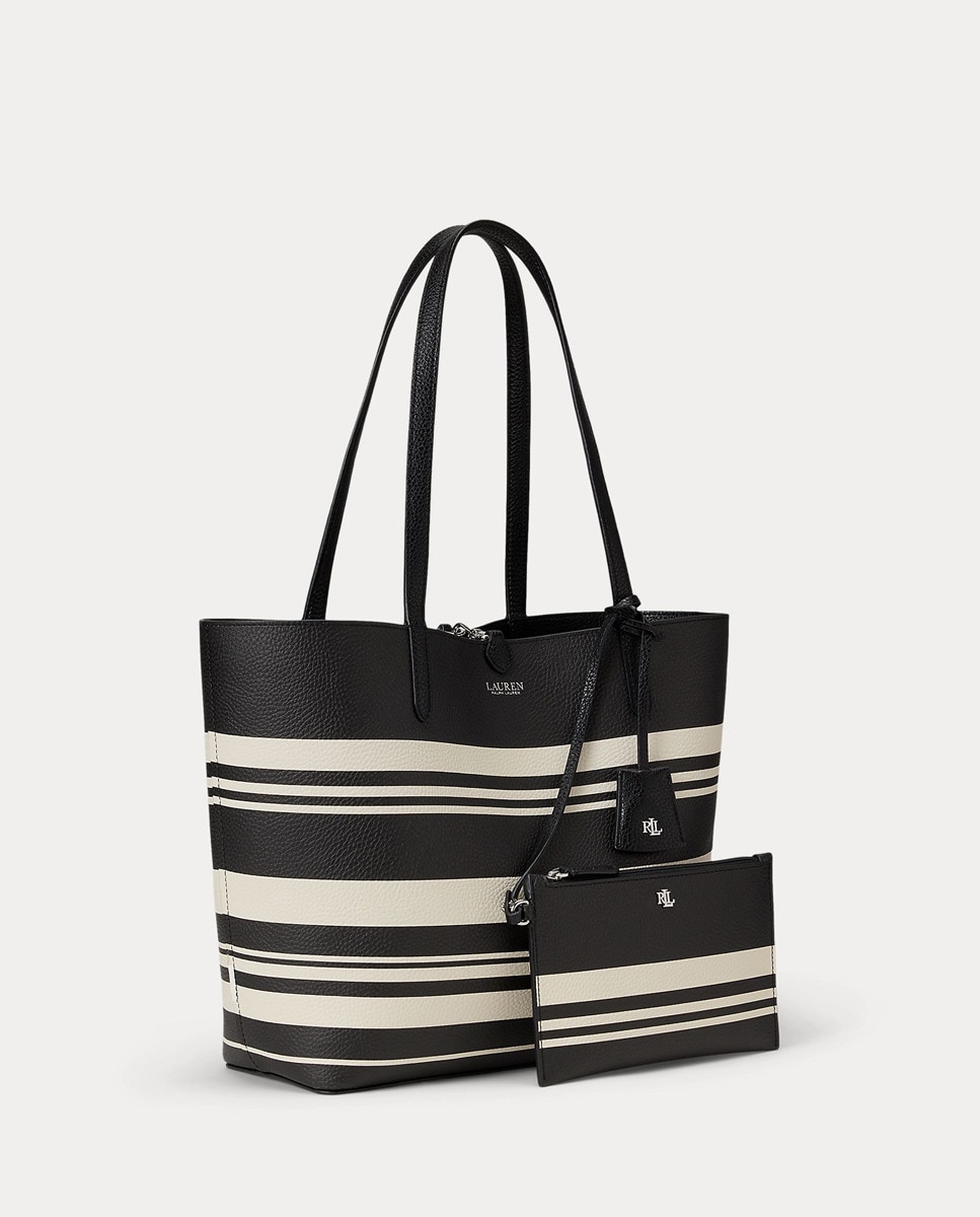 Mala Tipo Tote Reversível Preto-4