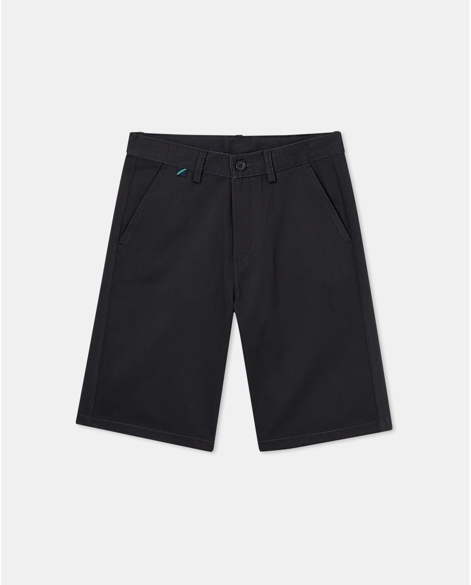 Imagen 0 de Pantalón corto chino cinturilla ajustable Gris