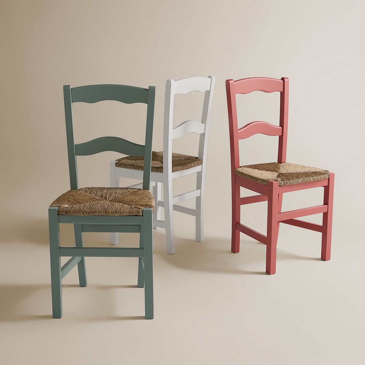 Imagen 0 de Silla de madera Ronda Blanco