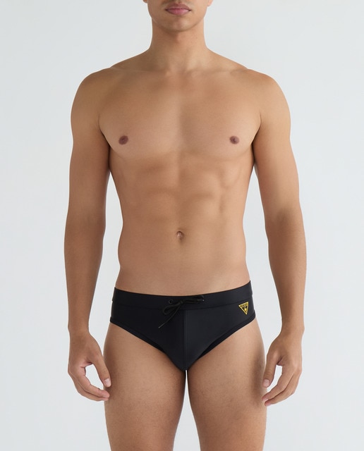 Imagem 0 de Calções de Banho Desportivos sem Bolsos e com Logótipo da Marca