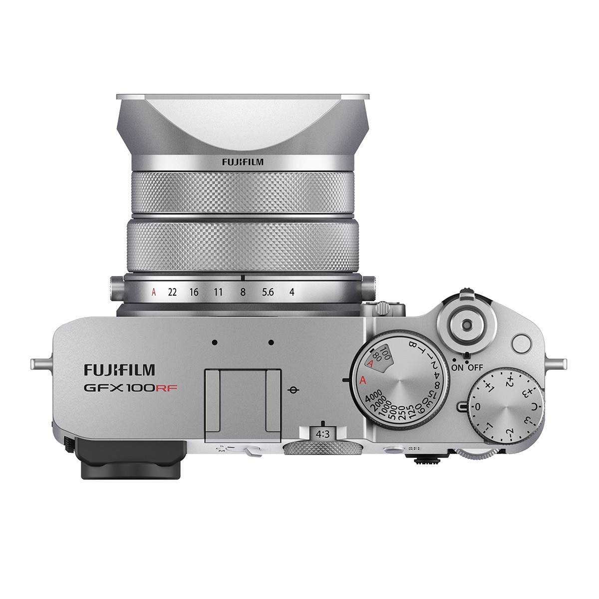 Cámara compacta de medio formato Fujifilm GFX 100RF, 102 MP Plata-6