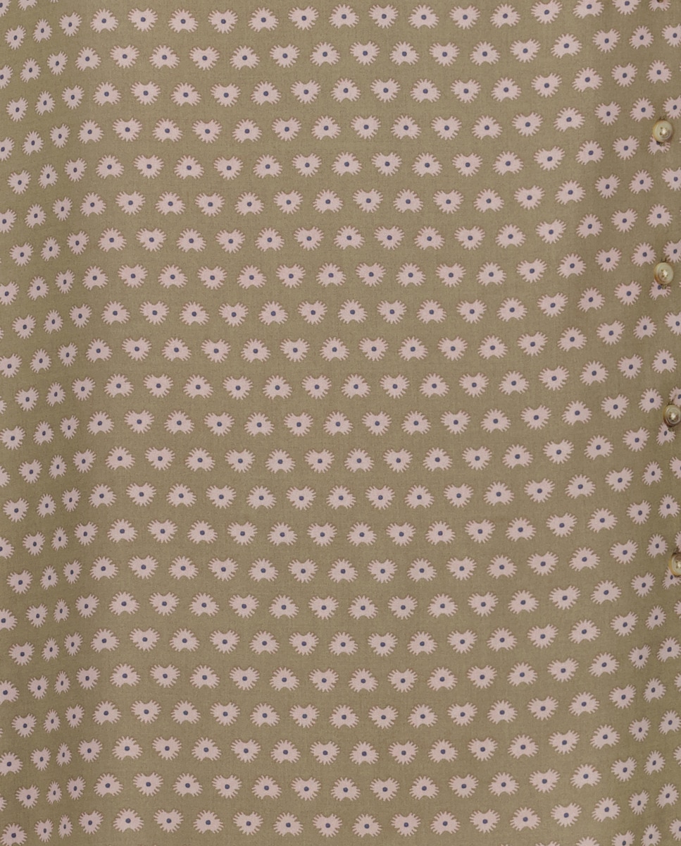 Falda de mujer estampada Verde-5