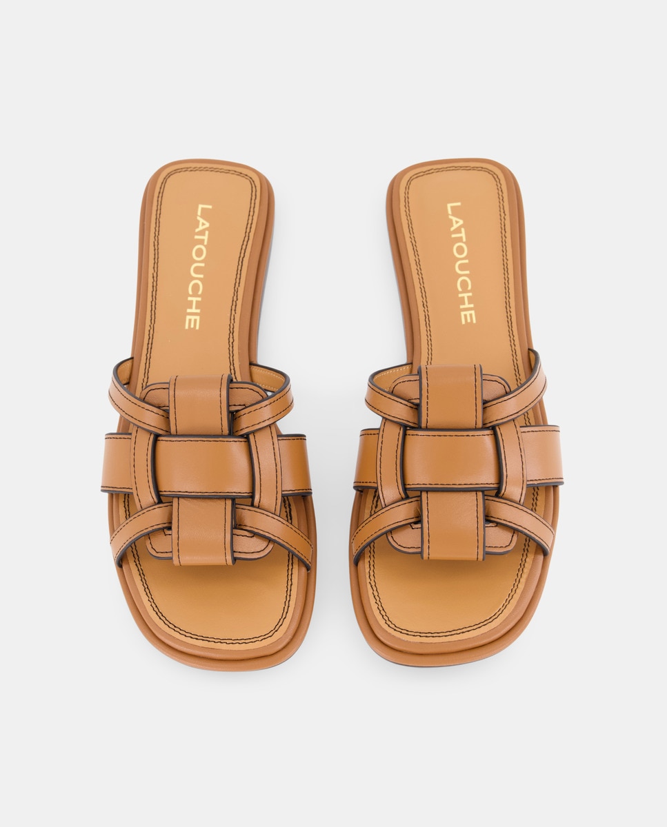 Sandalias Planas Pala Sandalias De Verano Planas Para Mujer En