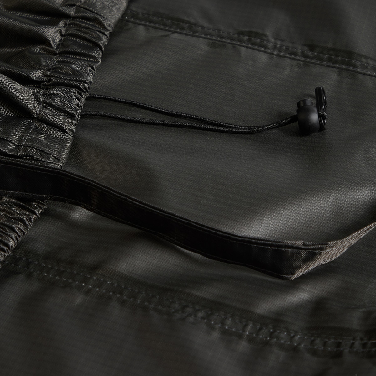 Capa para Conjunto de Mesa e 8 Cadeiras de Jardim Cover Cinzento-2