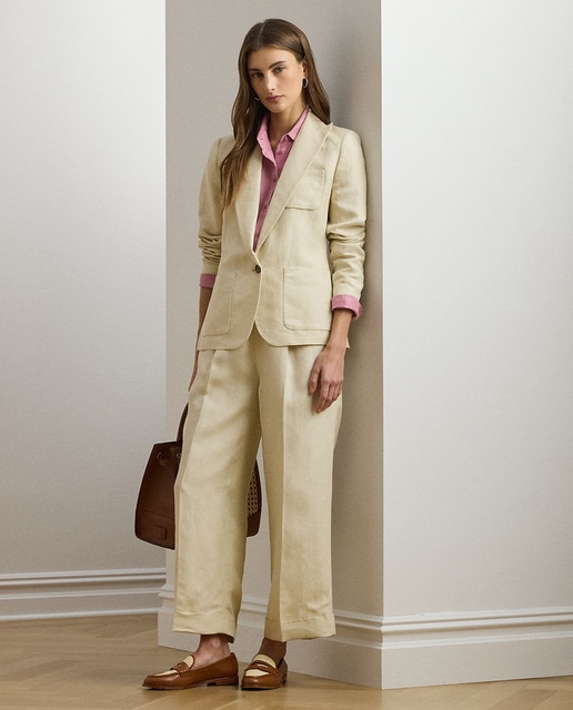 Imagem 0 de Blazer de Fato com Abas e Abotoadura Simples