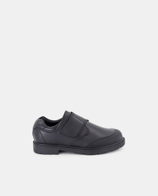 Imagen 0 de Zapato colegial blucher cierre velcro puntera reforzada piel de niño