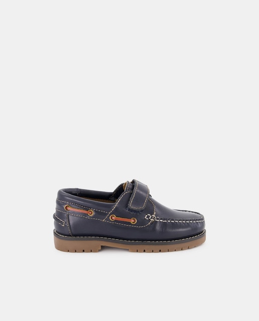 Imagen 0 de Náutico de piel con velcro de niño