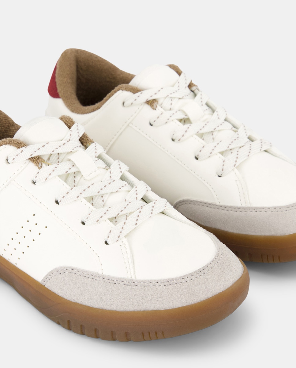 Sapatilhas Lisas Castanho-5