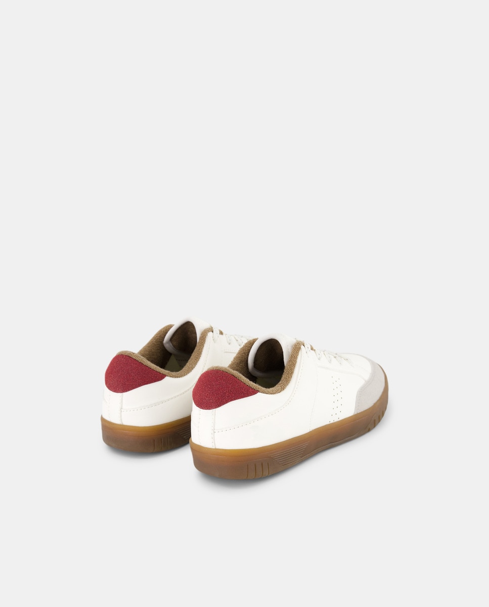 Sapatilhas Lisas Castanho-3