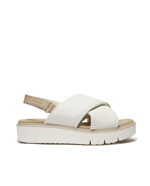 Imagen 0 de Sandalia Safari Dawn Backstrap para mujer en blanco