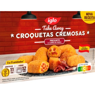 Iglo Croquetes de Presunto e Carne de Porco embalagem 340 g