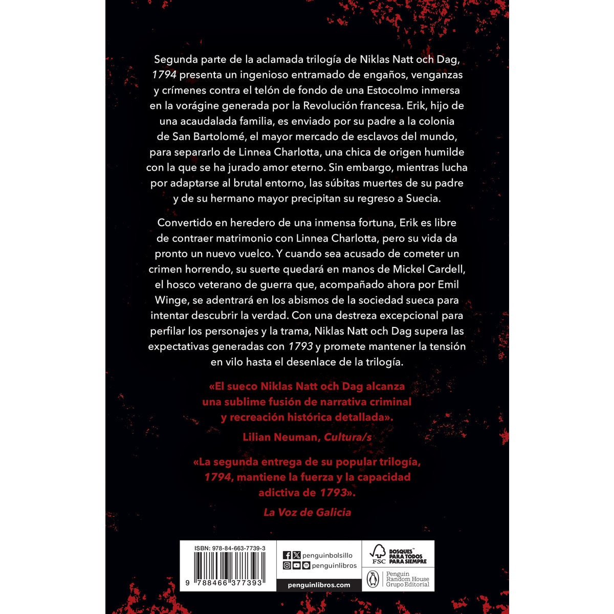 1794 (Trilogía de Estocolmo 2) (Bolso) 2