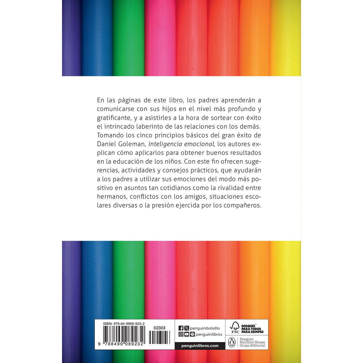 Educar con inteligencia emocional: Cómo conseguir que nuestros hijos sean sociables, felices y responsables (Bolsillo) (Tapa blanda) 2