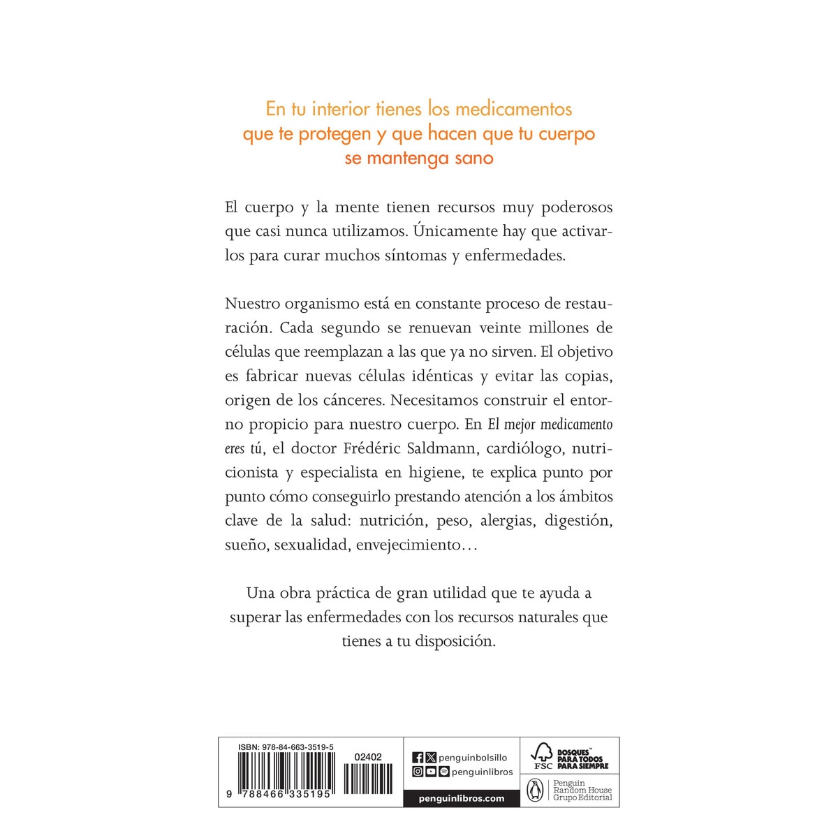 El mejor medicamento eres tú (Bolso) 2