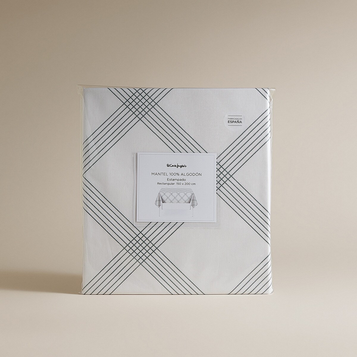 Toalha de Mesa de Algodão Bies Verde-5