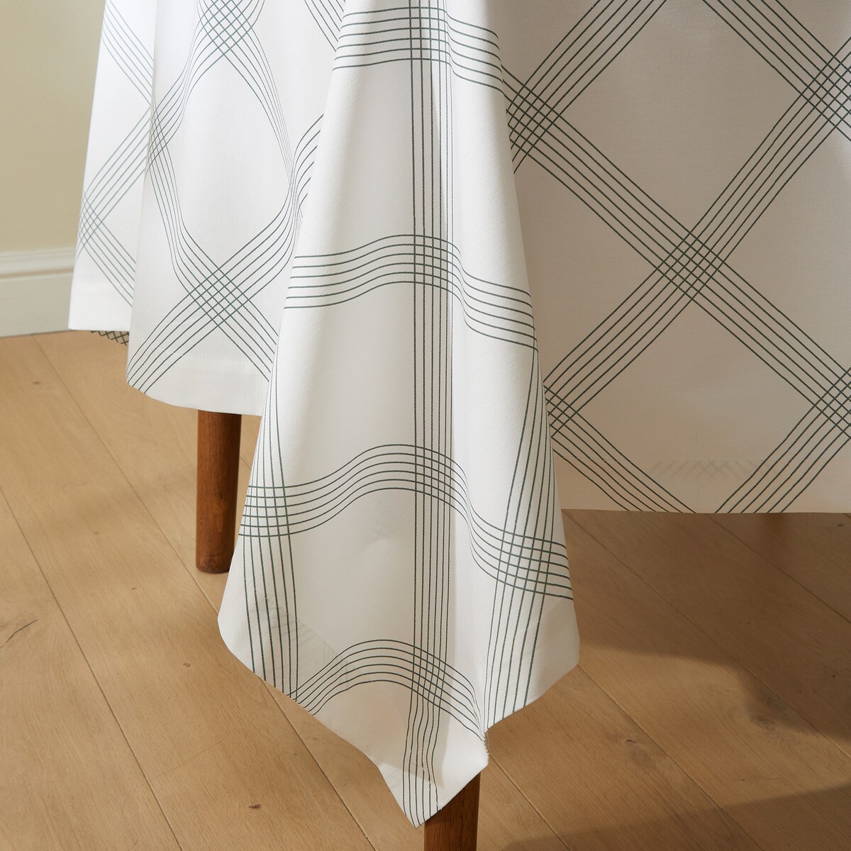 Toalha de Mesa de Algodão Bies Verde-4