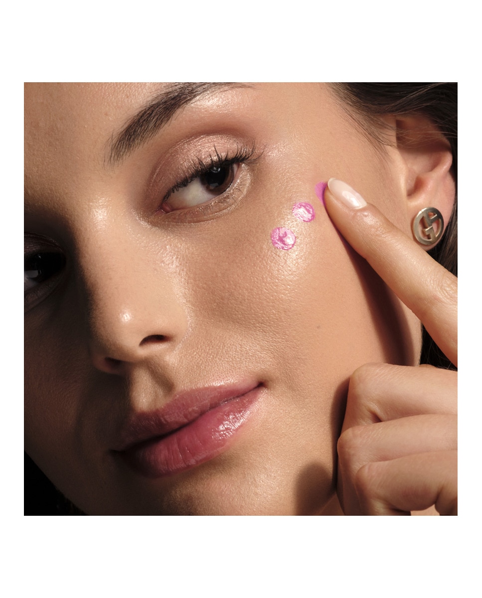 Colorete Líquido Luminous Silk Cheek Tint Shine  Armani Stellar Pink Armani-4