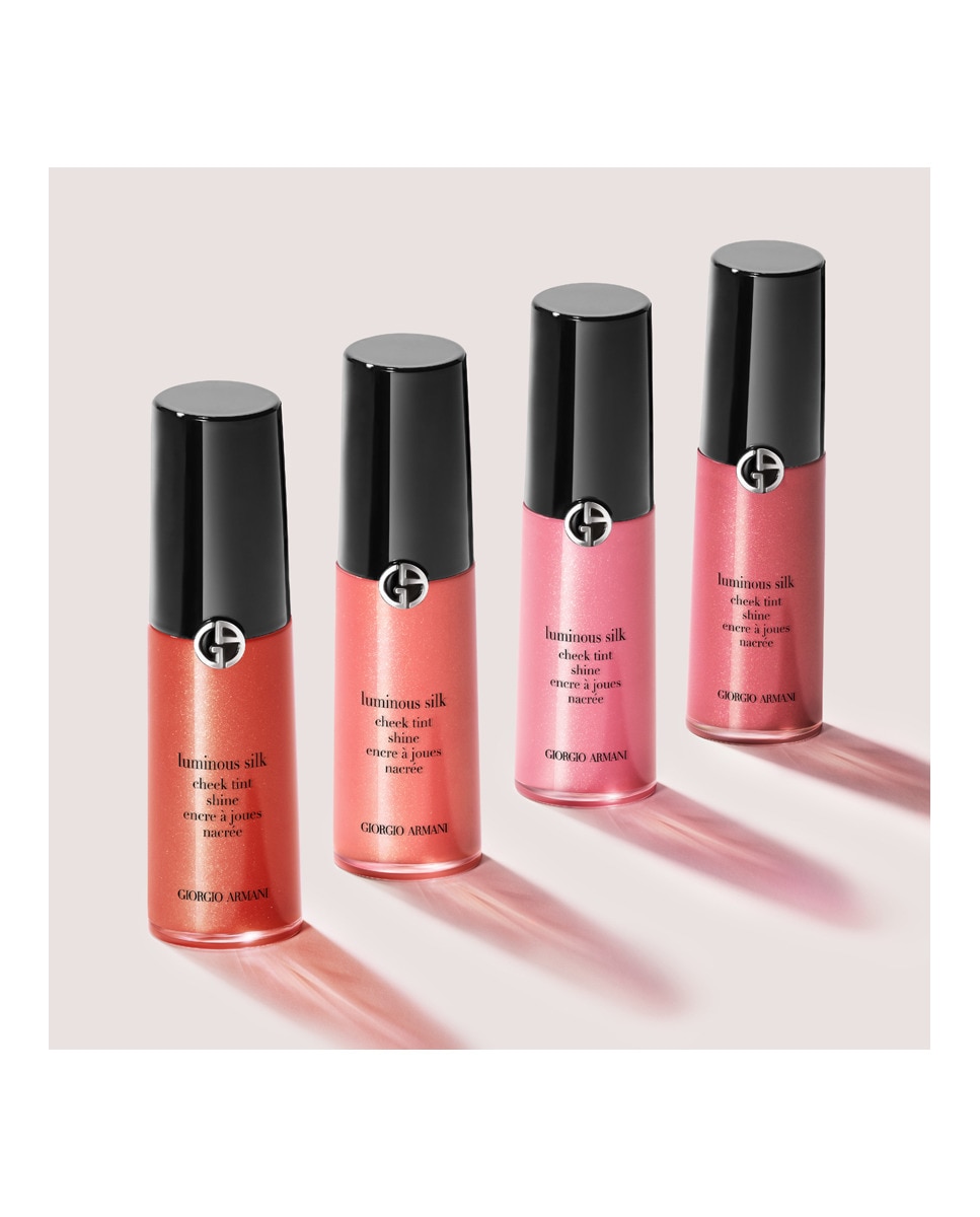 Colorete Líquido Luminous Silk Cheek Tint Shine  Armani Stellar Pink Armani-3